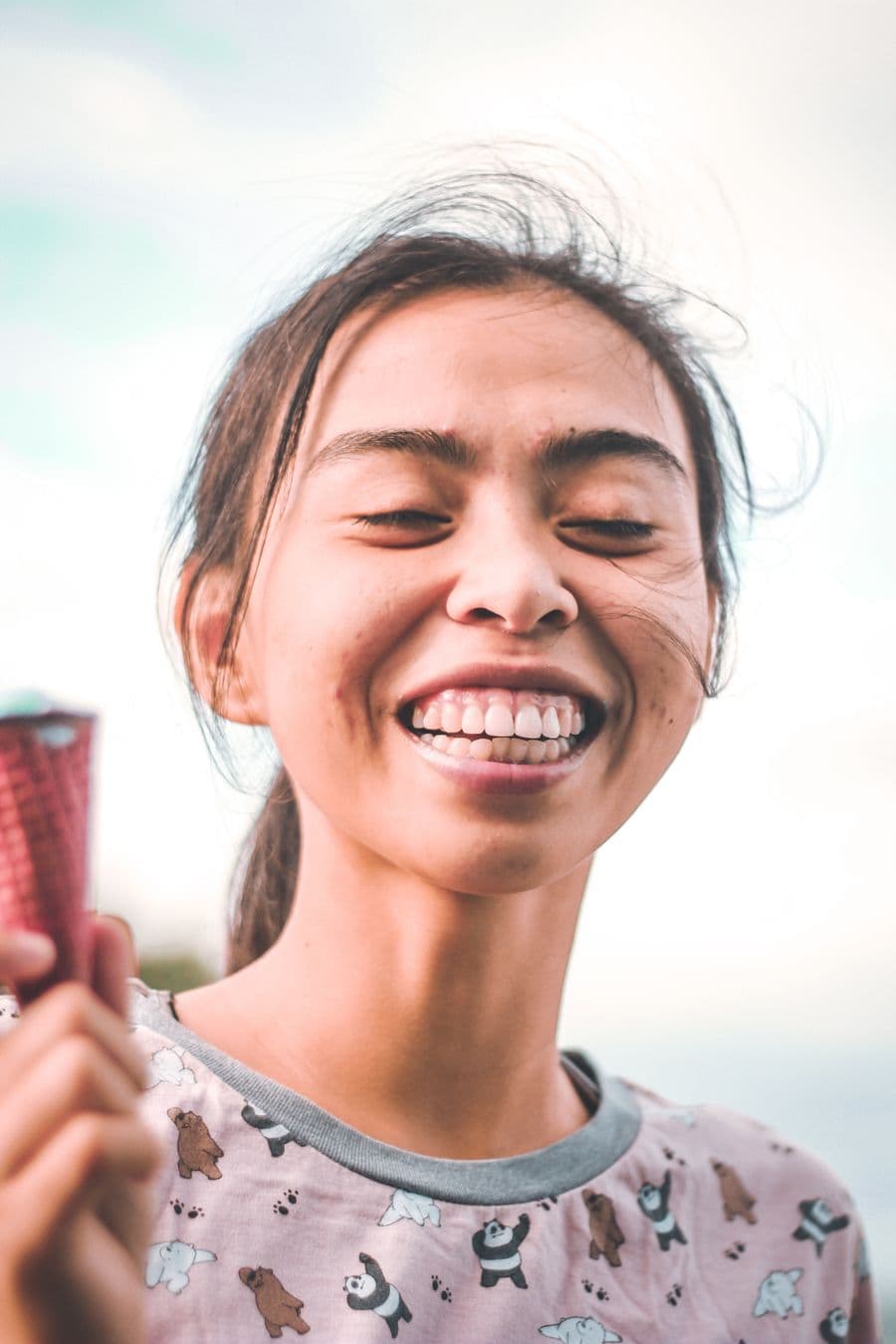 Happy patient — Cosmetic bonding
